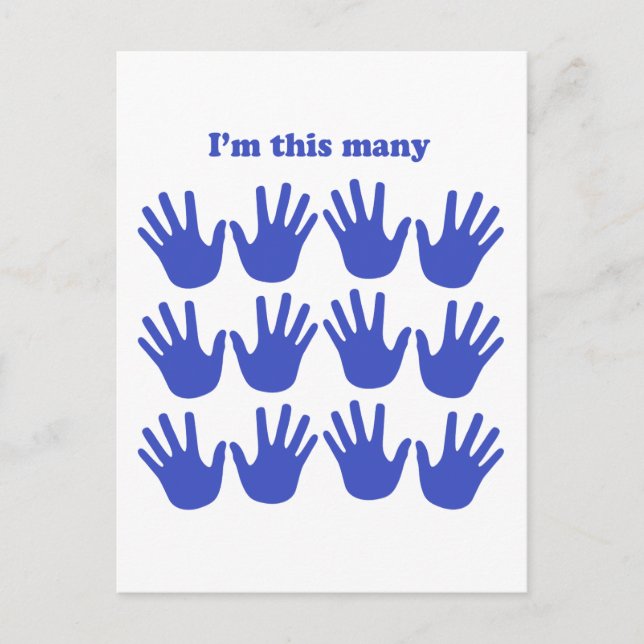 Grattis på födelsedagen SJÄTTE! Vykort (Framsida)