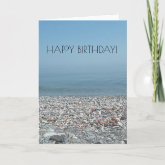 Grattis på födelsedagen Sjö-kort Kort