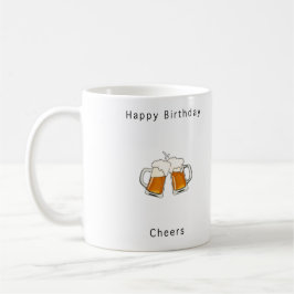 Grattis på födelsedagen, Skål öl Kaffemugg