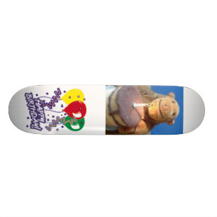 Grattis på födelsedagen skateboard bräda 20 cm