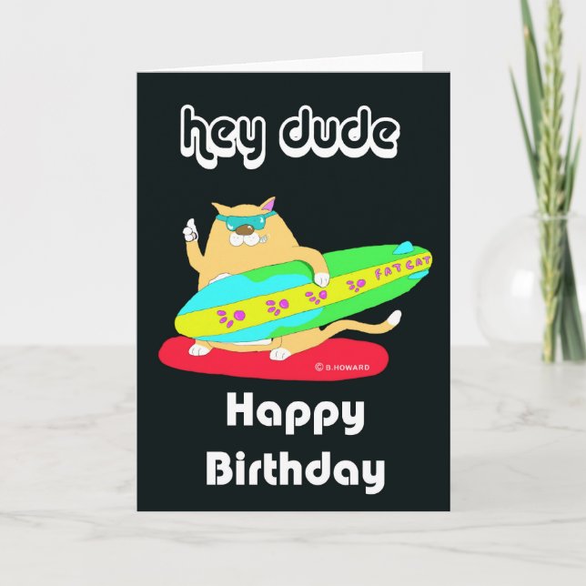 grattis på födelsedagen snubben kort (Framsida)