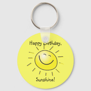 Grattis på födelsedagen solsken! nyckelring