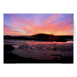 Grattis på födelsedagen: Soluppgång A-födsel Hälsningskort