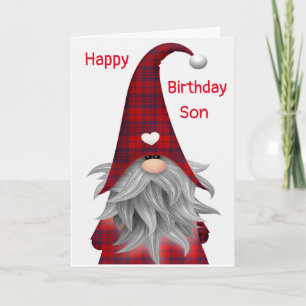 GRATTIS PÅ FÖDELSEDAGEN ***SON*** KORT