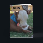 GRATTIS PÅ FÖDELSEDAGEN ***SON*** KORT<br><div class="desc">TACK FÖR ATT STOPPA MED 1 AV MINA 8 LAGER!</div>