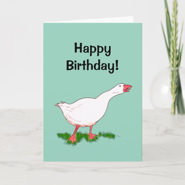 Grattis på födelsedagen! (söt gåva) kort (Framsida)