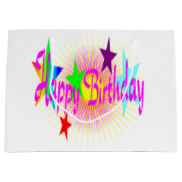 " GRATTIS PÅ FÖDELSEDAGEN" STARS