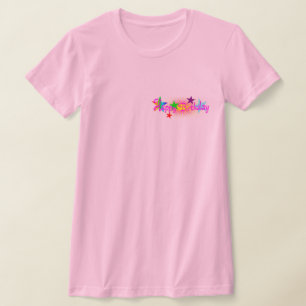 Grattis på födelsedagen & Stars - T Shirt