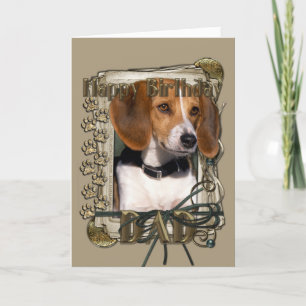 Grattis på födelsedagen - Stone Tassar - Beagle - Kort