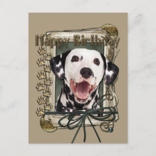Grattis på födelsedagen - Stone Tassar - Dalmatien Vykort