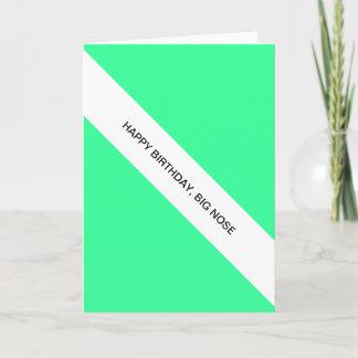 grattis på födelsedagen stor näsa kort