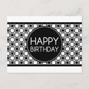 grattis på födelsedagen (studioSquares) Vykort