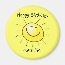 Grattis på födelsedagen, Sunshine! Magnet