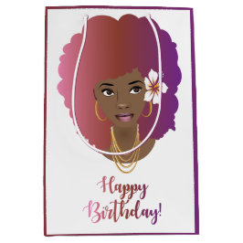 Grattis på födelsedagen! Svart kvinna, Rosa och Li