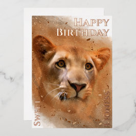 Grattis på födelsedagen Sweet Lioness