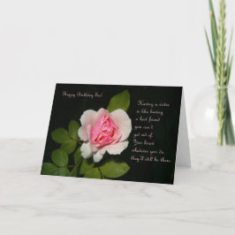 Grattis på födelsedagen Syrran med Ro-kort Kort