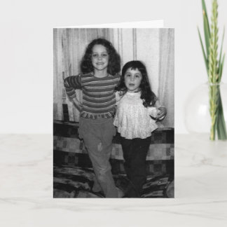 Grattis på födelsedagen - syster helgkort