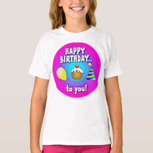 Grattis på födelsedagen t shirt