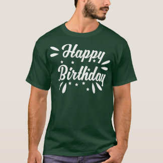 Grattis på födelsedagen t shirt