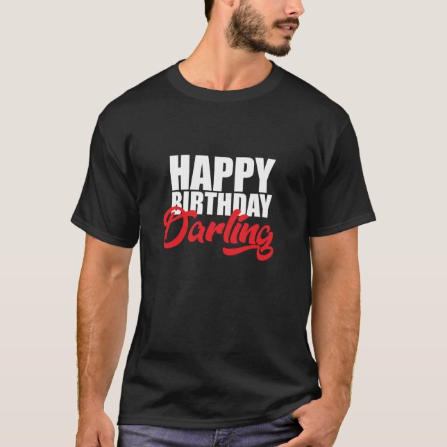 grattis på födelsedagen t shirt (Framsida)