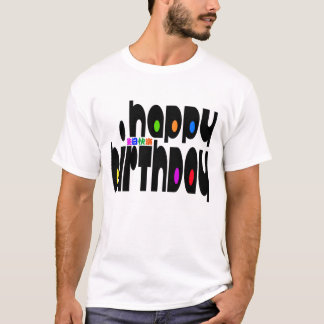 Grattis på födelsedagen t-shirt