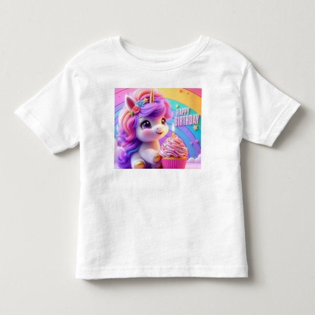 Grattis på födelsedagen t shirt (Framsida)