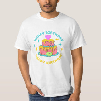 Grattis på födelsedagen t shirt