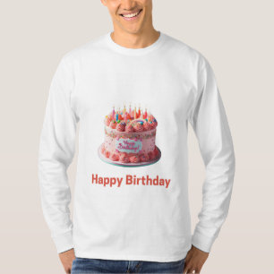 Grattis på födelsedagen T Shirt Design