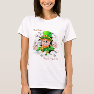 Grattis på födelsedagen T-Shirt St. Patrick's Day