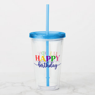 Grattis på födelsedagen take away mugg