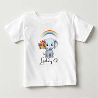 Grattis på födelsedagen Tecknad Elephant ThBäste T Shirt