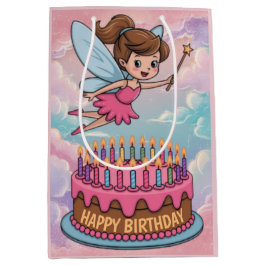 Grattis på födelsedagen Tecknad Fairy