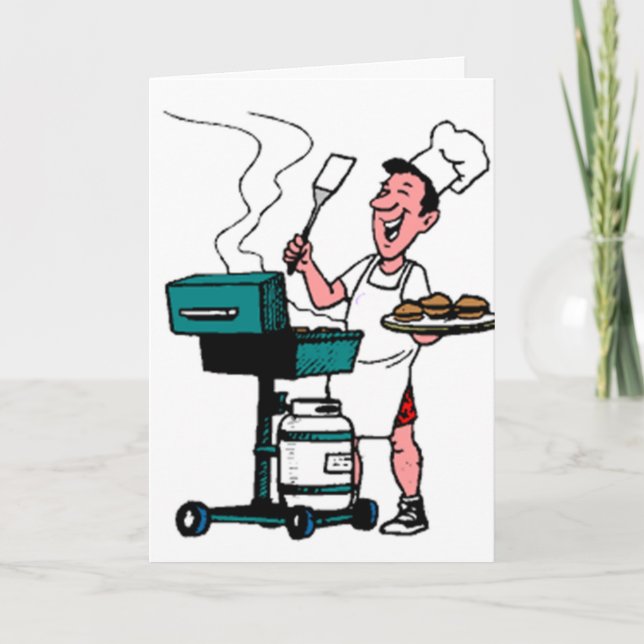 GRATTIS PÅ FÖDELSEDAGEN TILL BÄSTA GRILLMASTER *** KORT (Framsida)