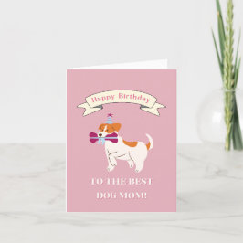 Grattis på födelsedagen till Bästa Hund Mamma! Smi Tack Kort