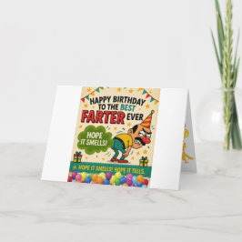 Grattis på födelsedagen till Best Farter nånsin Kort