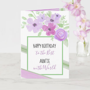 Grattis på födelsedagen till Best Grandma Kort