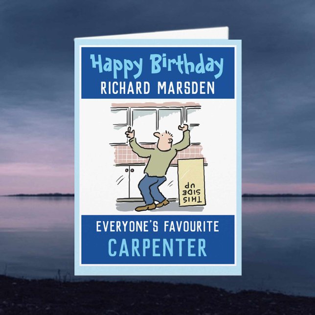 Grattis på födelsedagen till Carpenter Kort (Skapare uppladdad)