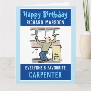 Grattis på födelsedagen till Carpenter Kort