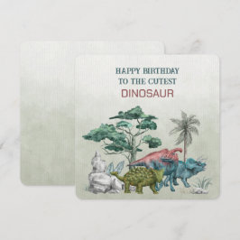 Grattis på födelsedagen till Cutest DINOSAUR