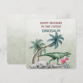 Grattis på födelsedagen till Cutest DINOSAUR