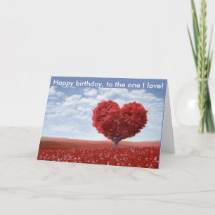 Grattis på födelsedagen till den älskar jag kortet kort
