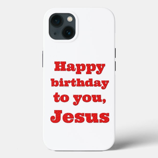 Grattis på födelsedagen till dig, Jesus, julklapp (Baksida)