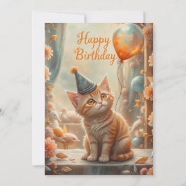 Grattis på födelsedagen till dig julkort