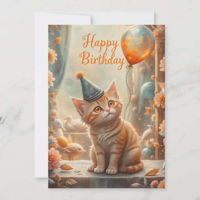 Grattis på födelsedagen till dig julkort (Framsida)