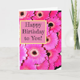 Grattis på födelsedagen till dig! Kort