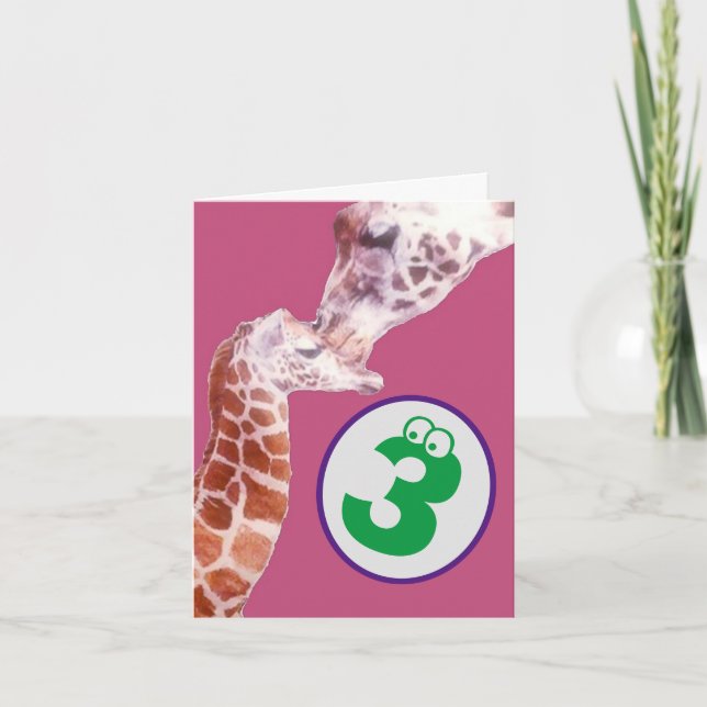 Grattis på födelsedagen till dig! Kort (Framsida)