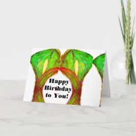 Grattis på födelsedagen till dig! kort