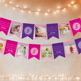 Grattis på födelsedagen till dig vilken åldersfoto vimplar