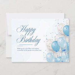 Grattis på födelsedagen till dig vykort