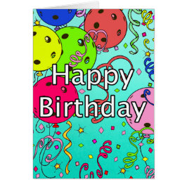 Grattis på födelsedagen till din favoritspelare hälsningskort